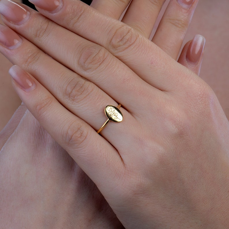 Personalized Birth Month Ring