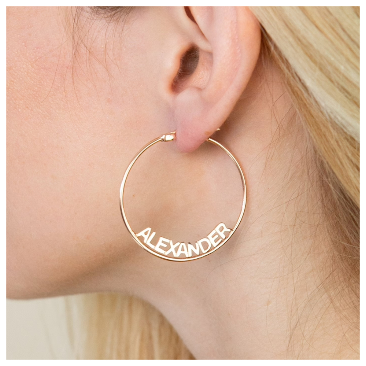 Custom Name Earrings