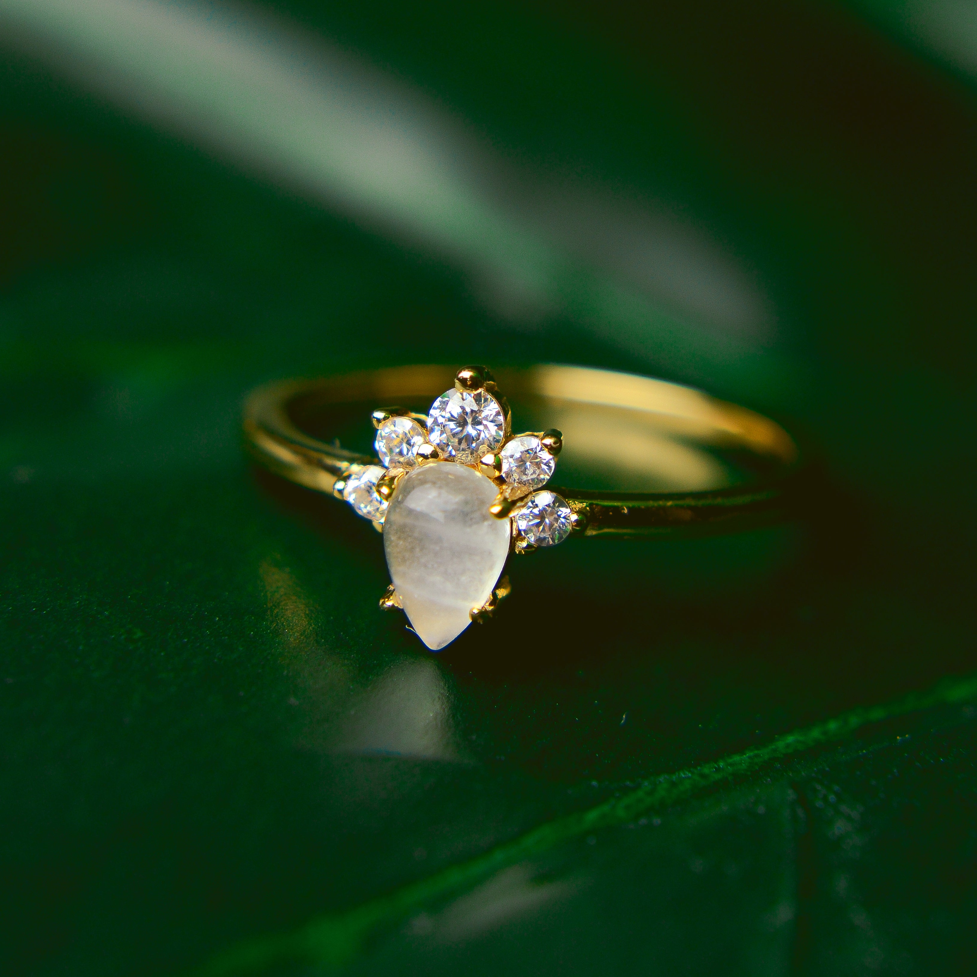 Moonstone Ring