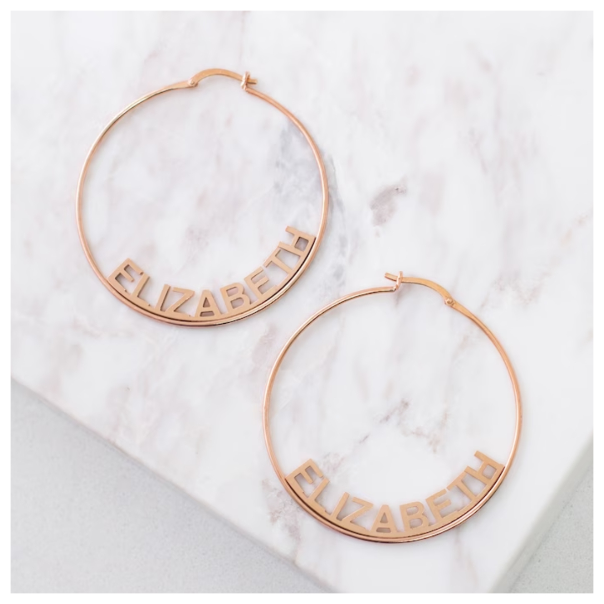 Custom Name Earrings