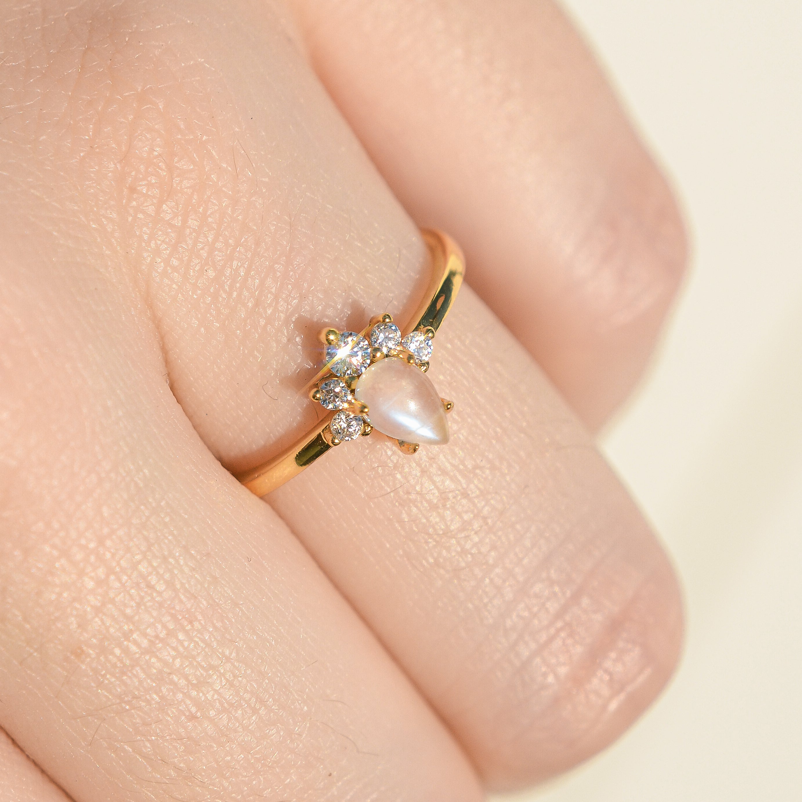 Moonstone Ring