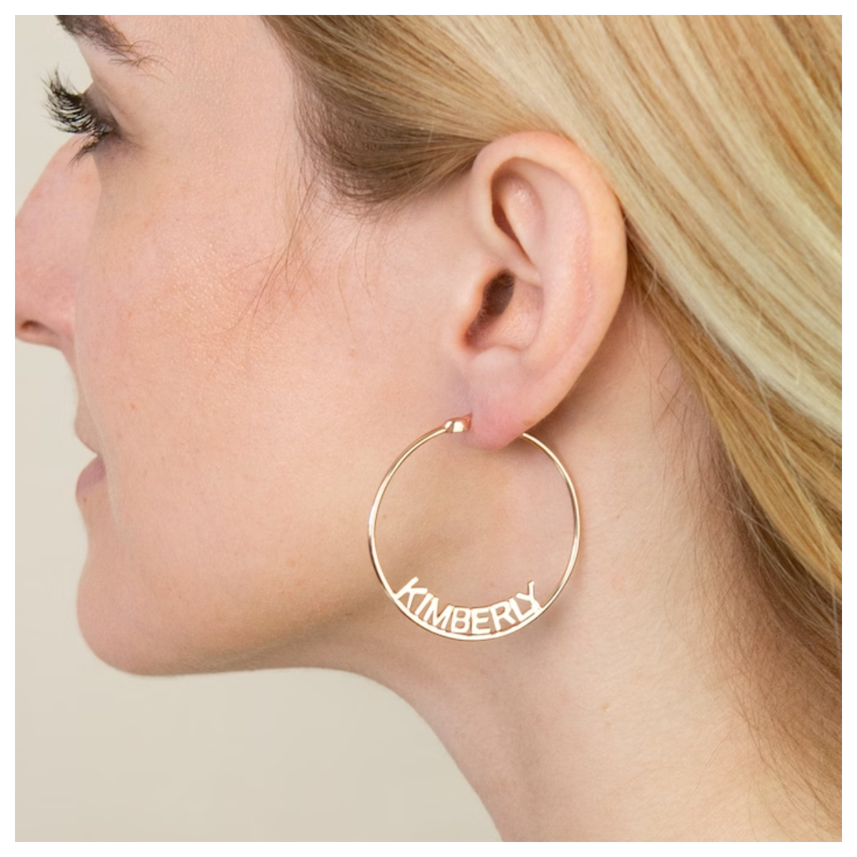 Custom Name Earrings