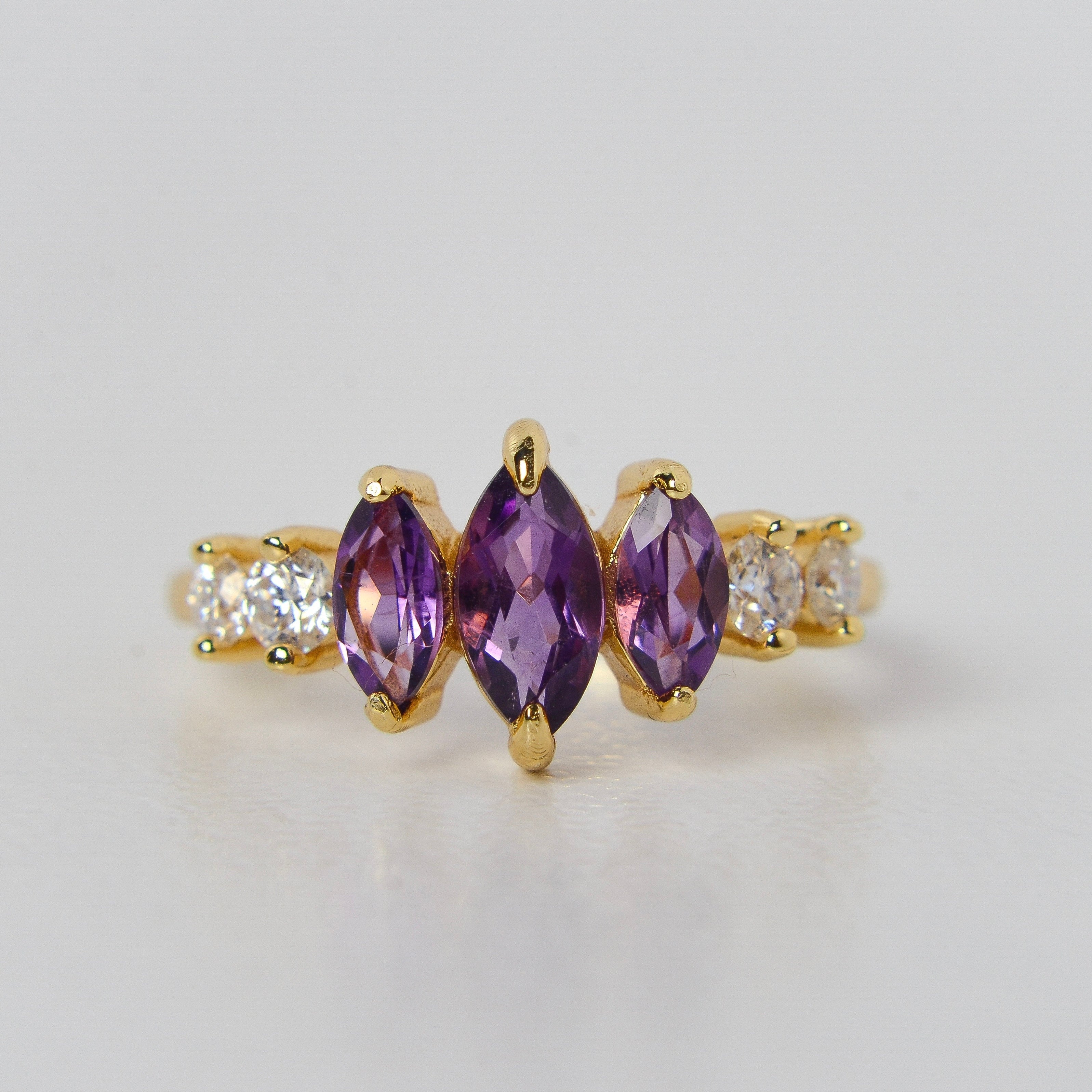 One of a kind piece birthstone Ring