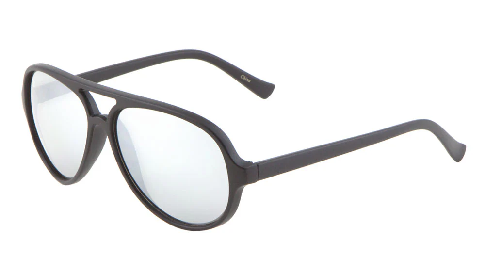 Bold Color Mirror Sunglasses - Classic Style with a Modern Twist