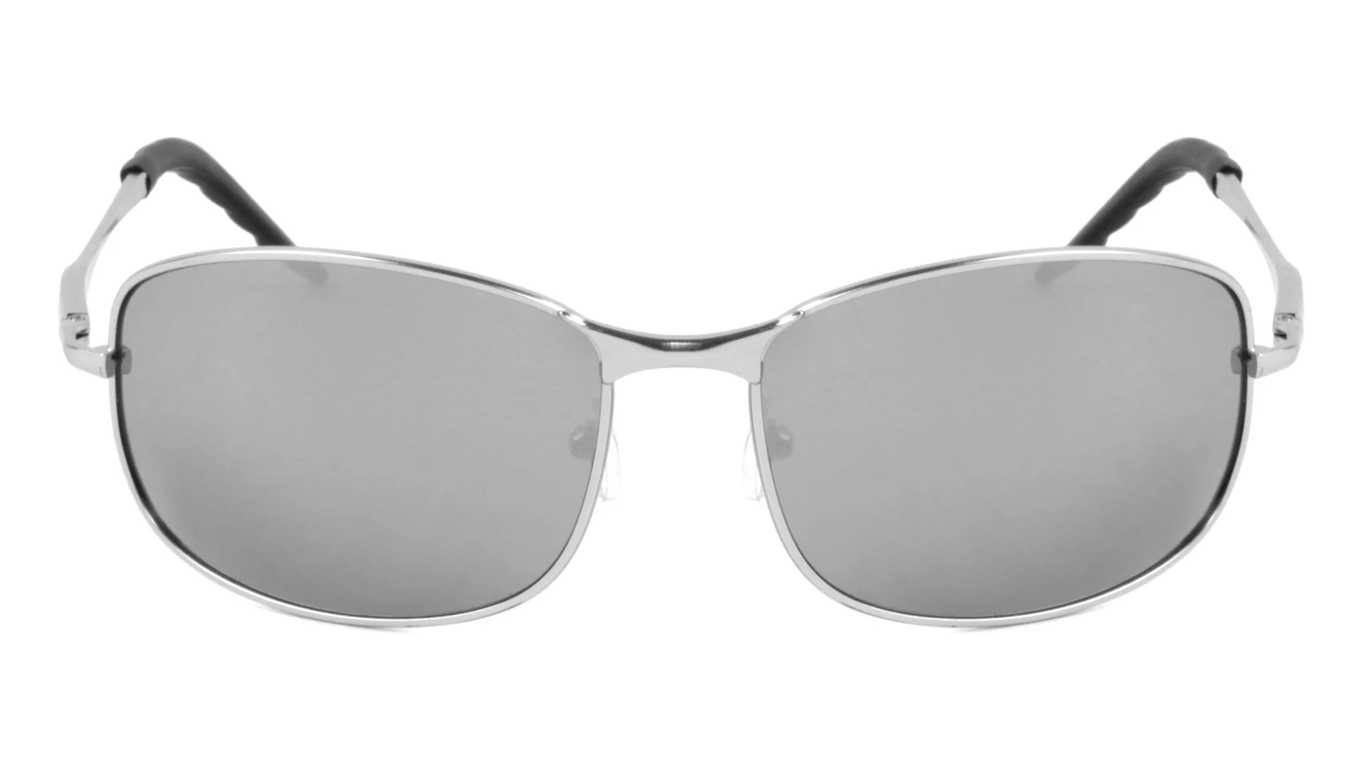 Classic Metal Sunglasses with Spring Hinges and Stylish Twist Accent – Sleek and Functional Design