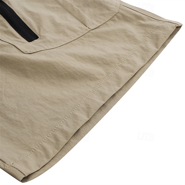 Versatile Tactical Cargo Shorts with Zipper Pockets – Waterproof, Breathable, and Ideal for Outdoor Activities
